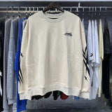 Hellstar Sweatshirt Autumn and Winter Smiley Kirin Arm Print