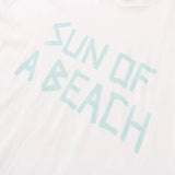Palm Angels T Shirts English Letter Short Sleeve T-shirt Men's Loose Half Sleeve