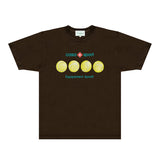 Casablanca T Shirts Fashion Print Street