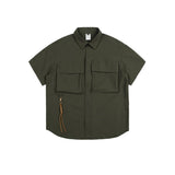 Unisex Shirt Retro Loose Casual Vintage