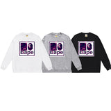 Bathing ape Crew neck sweatshirt