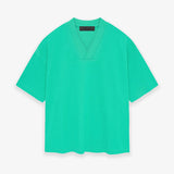 Fog Essentials T shirt Offset Logo Loose V-neck T shirt