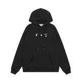 OFF WHITE Hoodie Trendy Street Style Personalized Cotton