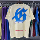 Godspeed T Shirts Rugby Players Printed Cotton Casual Short Sleeves Men and Women