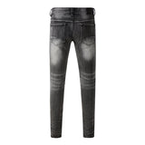 Purple Brand Jeans Pure Cotton High Street Trend #9103