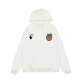 OFF WHITE Hoodie Trendy Street Style Personalized Cotton