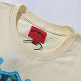 Godspeed t Shirts Racing Sunset Print Cotton Crew Neck Short Sleeve Men and Women