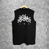 Amiri tank top skeleton letterprinting