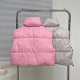Women Cotton Coat Two-Sided Vest
