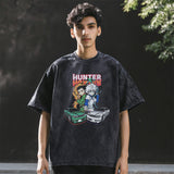 Mens Vintage T Shirt Printed Short Sleeve T-Shirt Men