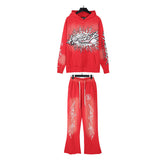 Hellstar Hoodie And Pants Two-Piece Set