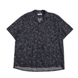 Unisex Shirt Floral Shirt Loose Cotton Handsome