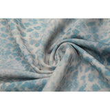 Unisex Sun Protection Shirt Blue Leopard Long-sleeved Jacket