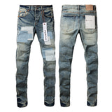 Purple Brand Jeans Pure Cotton High Street Trend #9015