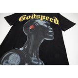 Godspeed T-Shirt Retro Fantasy Pattern