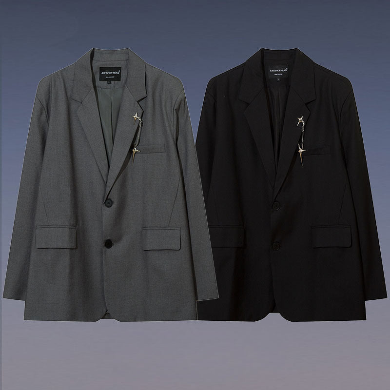 Women Jackets Special-Interest Design Suit Jacket Oversize