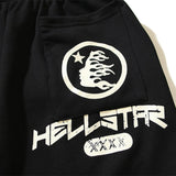 Hellstar Shorts Flame Print Casual Shorts