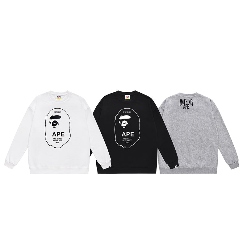 Bathing ape Crew neck sweatshirt