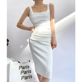 Women Dresses Dress Pleated Backless Sexy