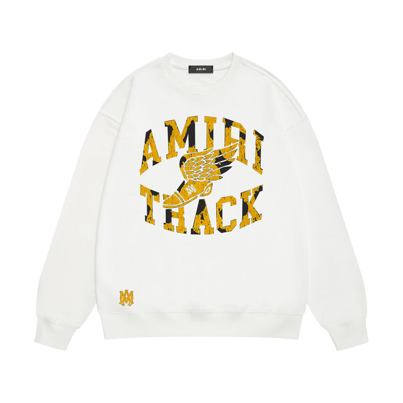 Amiri Sweatshirt Printed Trendy Pure Cotton