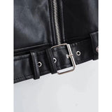 Women Vest Leather Waistcoat Belt