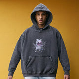 Mens Vintage Hoodie Jacket Men's Street