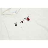 OFF WHITE Hoodie Trendy Street Style Personalized Cotton