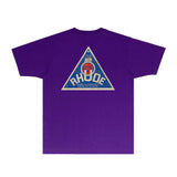 Rhude T Shirts Printed Trendy Pure Cotton