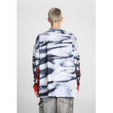 Men Long Sleeve Shirt Saint Michael Loose Long Sleeve Shirt