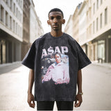 Mens Vintage T Shirt Retro Short Sleeve T-Shirt for Men and Women