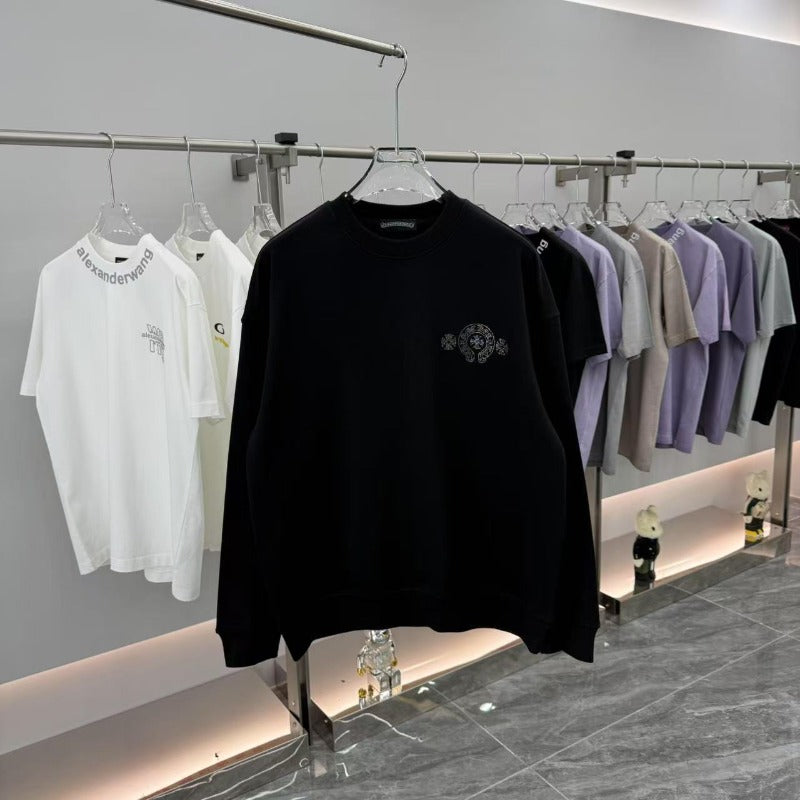 Chrome Hearts Sweatshirt Autumn/Winter Crew Neck Sweater