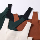 Women Vest Knitted Tank Top Small Slip Top