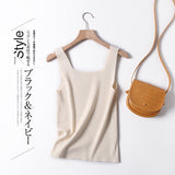 Women Vest Knitted Tank Top Small Slip Top