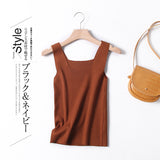 Women Vest Knitted Tank Top Small Slip Top