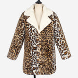 Women Fur Jacket Plush Fur Coat