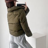 Women Cotton Coat Fashion Loose Casual Warm