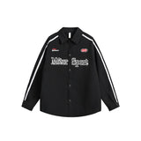 Unisex Shirt Vintage Cardigan Jacket Loose