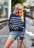 Women Pullover Sweater Fashion Loose Sweater