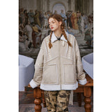 Unisex Coat Lamb Suede