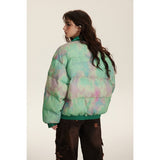 Unisex Coat Thickened Warm Lapel Cotton-Padded Jacket