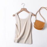 Women Vest Knitted Tank Top Small Slip Top