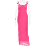 Women Dress Sexy Temperament Mesh Dress