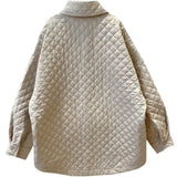 Women Cotton Coat Loose-Fitting Lightweight Thin Short