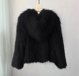 Women Fur Jacket Fashion Plush Coat