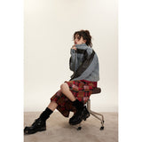 Unisex Coat Vintage Patchwork Denim Jacket