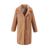 Women Fur Jacket Casual Plush Coat