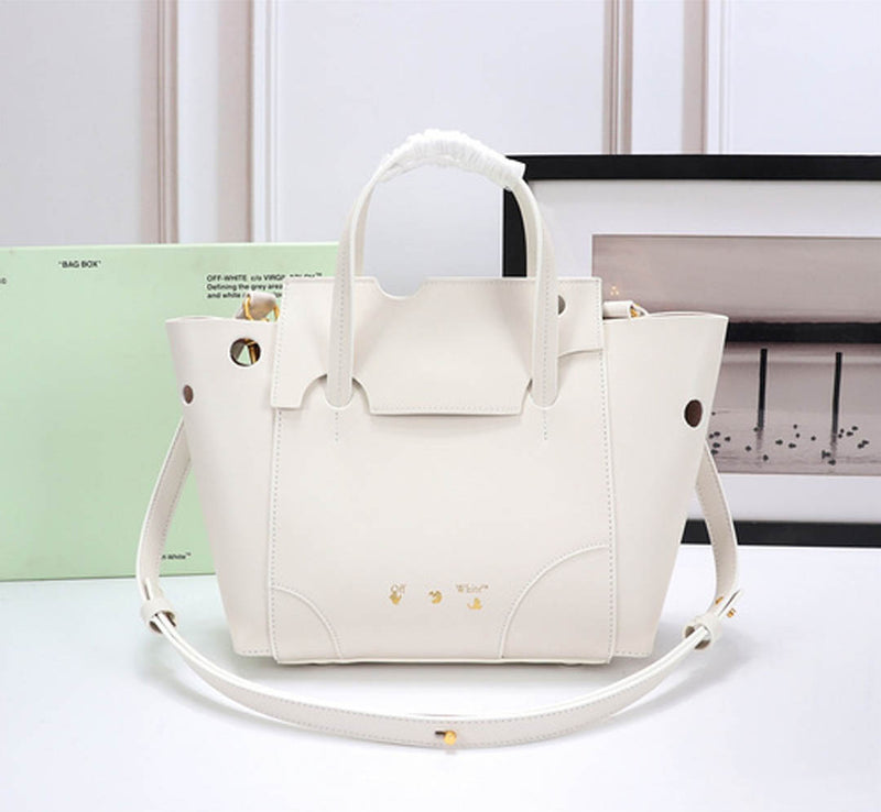 Off White Bag Casual Outdoor Convenient Tote Bag