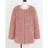Women Fur Jacket Fashion Casual Plush Coat
