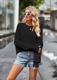 Women Pullover Sweater Fashion Loose Sweater