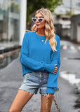 Women Pullover Sweater Fashion Loose Sweater